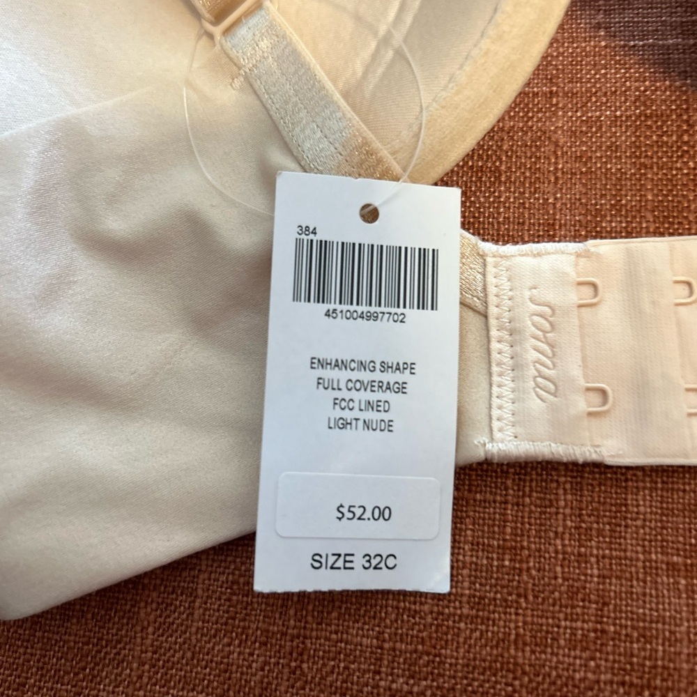Nude Full Coverage Bra soma 32 c nwt - Picture 6 of 9